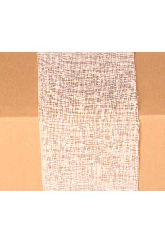 Geschenklint Naturel Polyester Delicate Naturel 40mm x 25meter