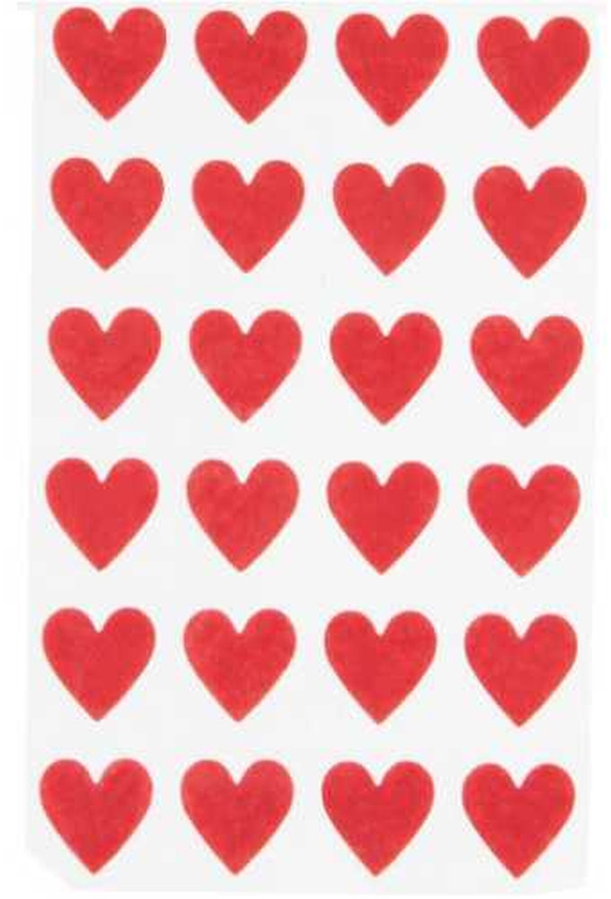 Kado Sticker Felt Hart 18mm 24stuks