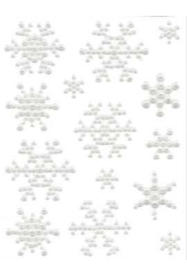 Kado Sticker Sneeuw Parel 14stuks