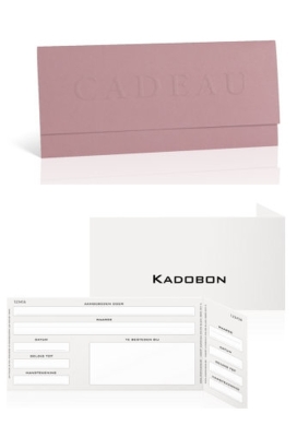 Kadobon & Envelop Impression Cadeau Soft Lilica 21.5x10.5cm 10stuks