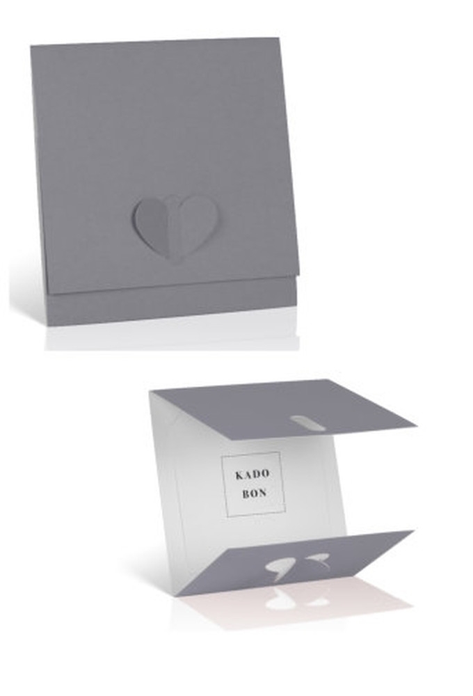 Kadobon & Envelop Love Lavender 12.5x12.5cm 10stuks