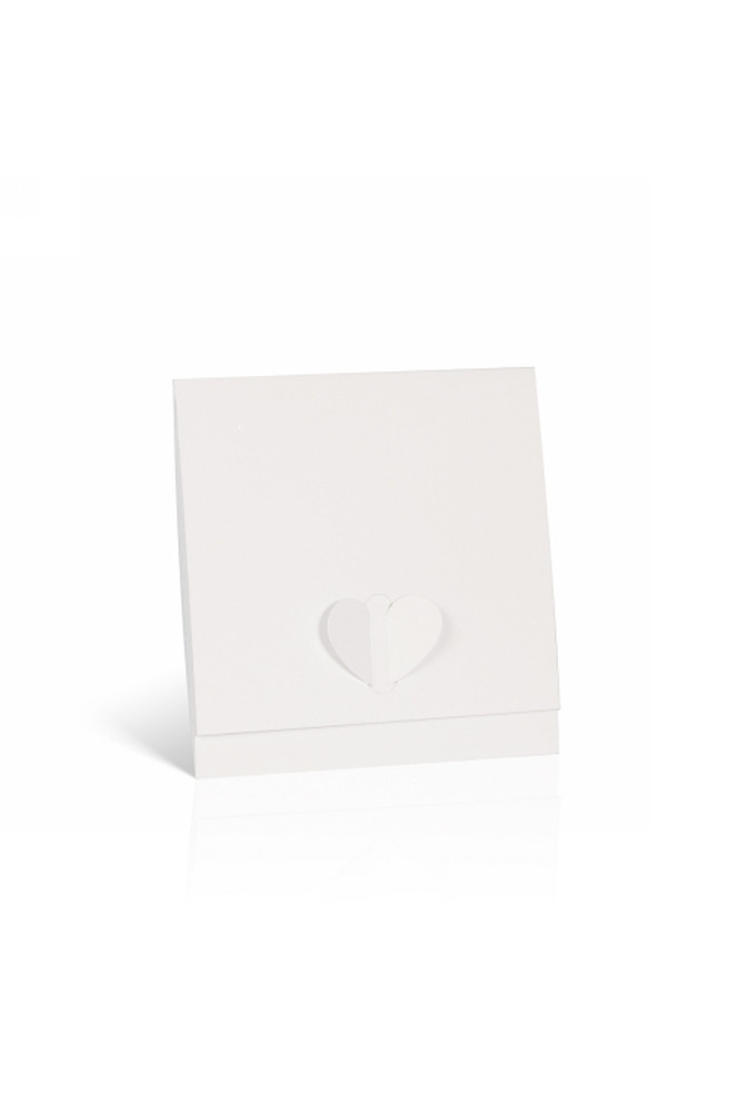 Kadobon & Envelop Love Wit 12.5x12.5cm 10stuks