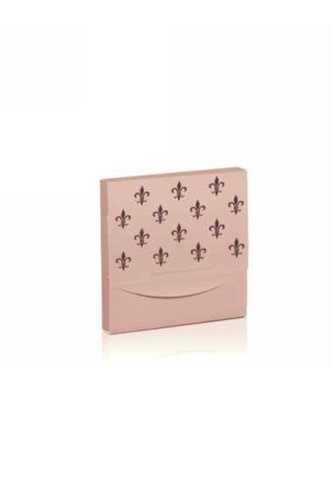 Kadobon & Kadodoosje Closed Structure Barok Old Rose 12x12x1.5cm 10stuks