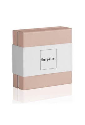 Kadobon & Kadodoosje Nude & Sleeve Surprise 12.5x12.5x4.5cm 5stuks