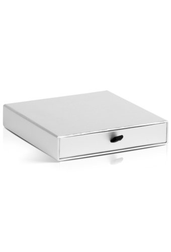 Kadobon & Ladeschuif Kadodoos Primo Zilver 14.5x14.5x3cm 5stuks
