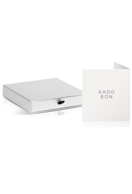 Kadobon & Ladeschuif Kadodoos Primo Zilver 14.5x14.5x3cm 5stuks