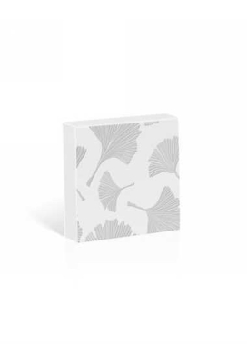 Kadobon + Kadodoosje Bene Ginko White 12x12x3cm 10stuks