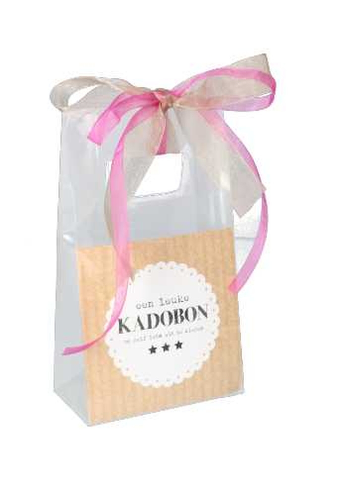 Kadobon Black & White + Envelop 12x12cm 12stuks