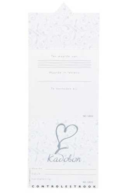 Kadobon Manicure Heart + Envelop 12x12cm 12stuks