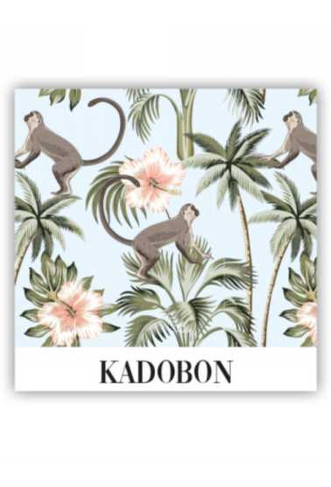 Kadobon Oloha & Monkey + Envelop 12x12cm 12stuks