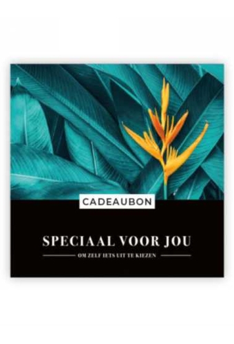 Kadobon Speciaal Voor Jou & Bloem + Envelop 12x12cm 12stuks