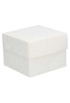 Kadodoos Bloemenregen Motief Met Klepdeksel 295gram 8x8x6cm 10stuks