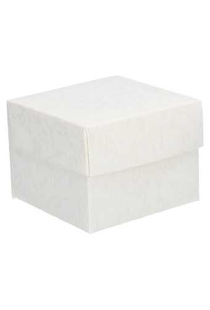 Kadodoos Bloemenregen Motief Met Klepdeksel 295gram 8x8x6cm 10stuks