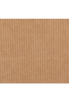 Kadodoos Dozza Rib Naturel Kubus 400gram 12x12x12cm 10stuks