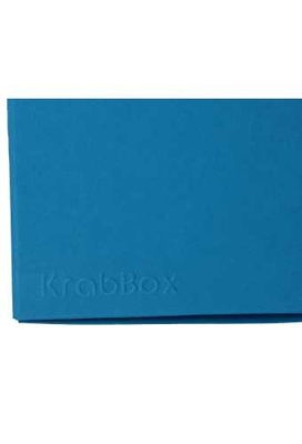 Kadodoosjes KrabBOX Gerecycled Blauw 12x12x12cm 25stuks op is op