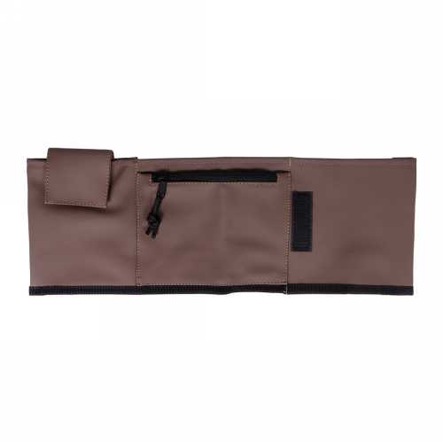 Trolley Trolley Bottle Sleeve Dull PU Taupe 1 stuk