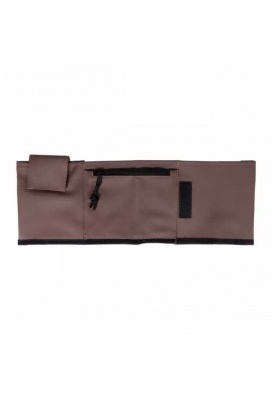 Trolley Trolley Bottle Sleeve Dull PU Taupe 1 stuk