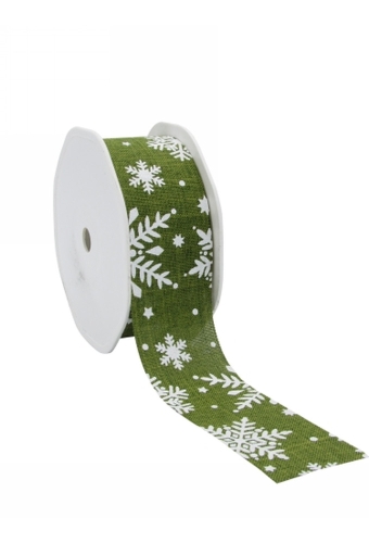 Kadolint Naturel Snow Wit & Olijf Groen 38mm x 15meter