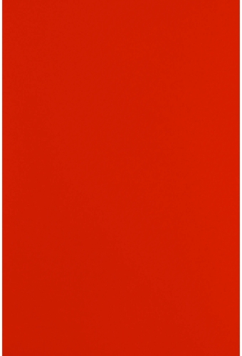 Kadopapier UV-Lak Uni Rood 50cm x 100meter