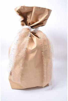 Kadozak XL Kraft Bruin BLANCO 25x10x54cm 25stuks