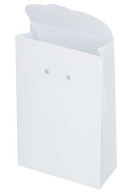 Kadozakje Java Met Sluiting Sacchet Glans Wit 11.5x5.5x18cm 10 stuks