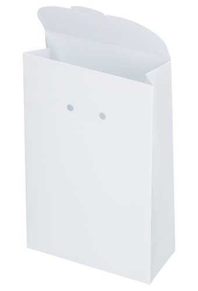Kadozakje Java Met Sluiting Sacchet Glans Wit 11.5x5.5x18cm 10 stuks
