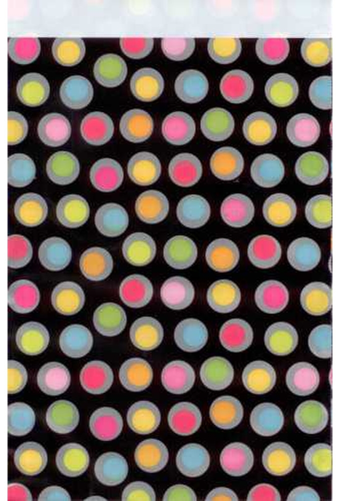 Kadozakjes Black Colour Dots 17x25cm 200stuks