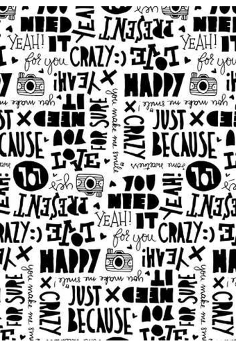 Kadozakjes Paperfuel Just Because 17x25cm 200stuks