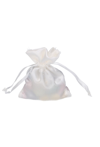 Kadozakjes Satijn Creme 7.5x10cm 10 stuks