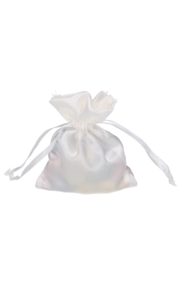 Kadozakjes Satijn Creme 7.5x10cm 10 stuks