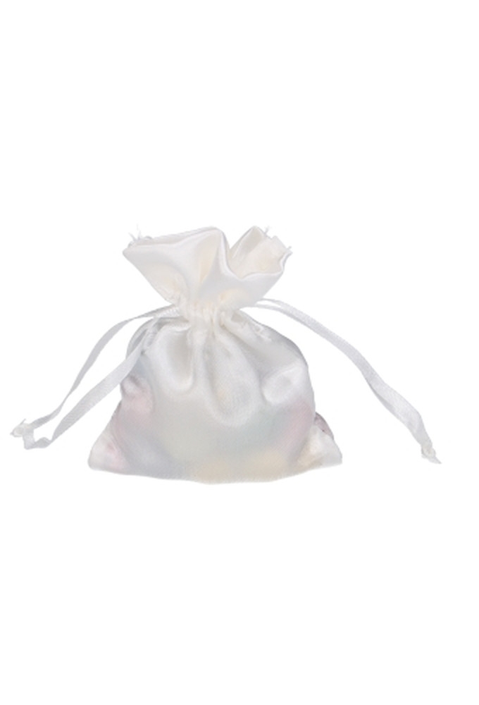 Kadozakjes Satijn Creme 7.5x10cm 10 stuks
