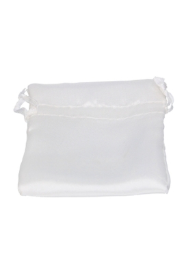 Kadozakjes Satijn Creme 7.5x10cm 10 stuks