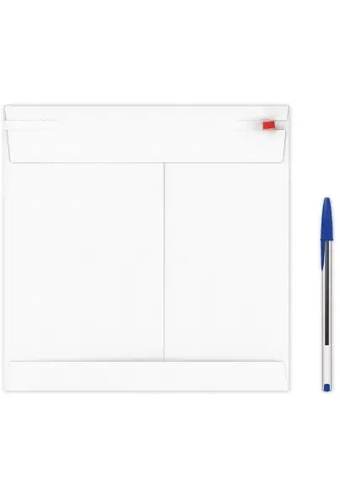 Kartonnen Verzendenveloppen Keulen 24.9x24.9cm 350grams 100stuks