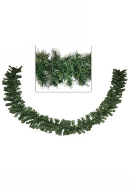 Kerst Guirlande Groen in 2 kleuren 280cm