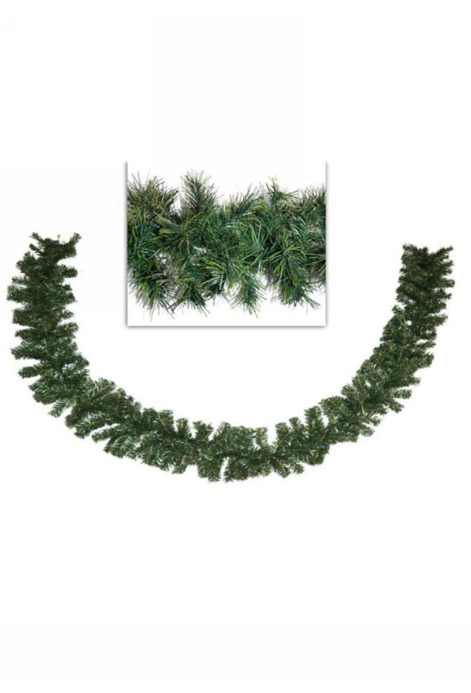 Kerst Guirlande Groen in 2 kleuren 280cm