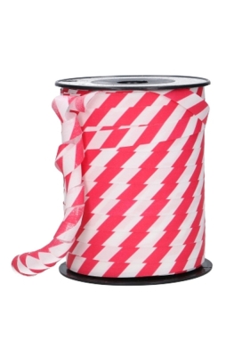 Kerst Krullint Candy Red Line 10mm x 250 meter