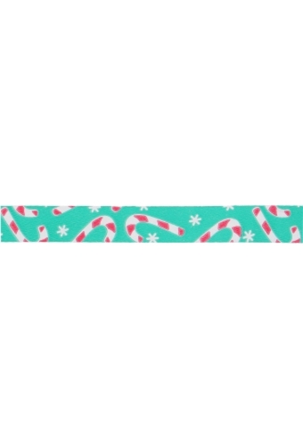 Kerst Krullint Christmas Candy Green 10mm x 250 meter  OP IS OP