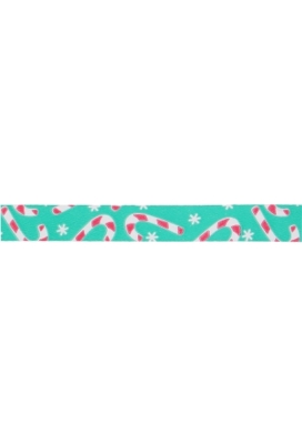 Kerst Krullint Christmas Candy Green 10mm x 250 meter  OP IS OP