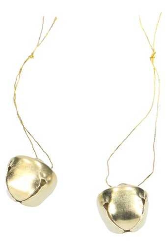 Kerstbelletjes Goud Met Koord 1.5cm 100stuks