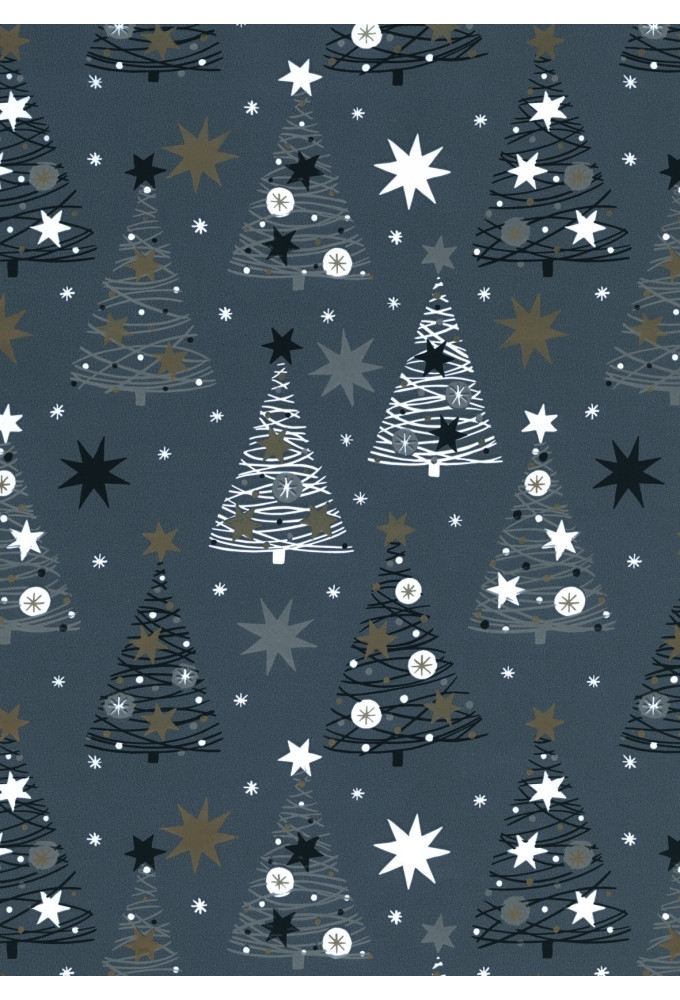 Kerstpapier Artline Mat Glad Ludesch 90gr 50cm x 200meter