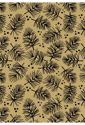 Kerstpapier Dessin 025 50cm x 250 meter