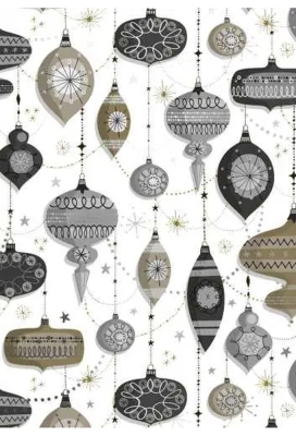 Kerstpapier Dessin 030 50cm x 100 meter