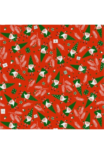 Kerstpapier Dessin 035 50cm x 200 meter