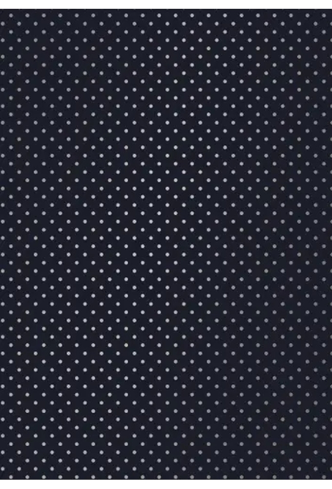 Kerstpapier Little Dots Blauw & Zilver 70 cm x  200meter