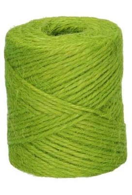 Koord Lint Jute Groen 2mm x 70 meter