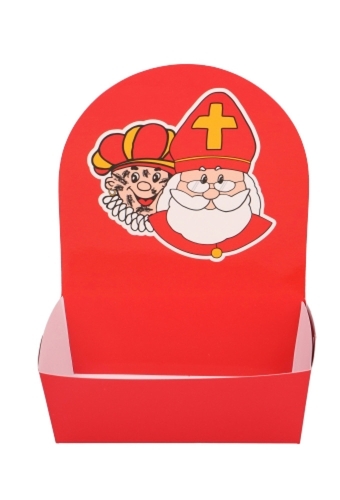 Korf doosjes Sint & Piet 16x10.5x5.5+16.5cm 36stuks