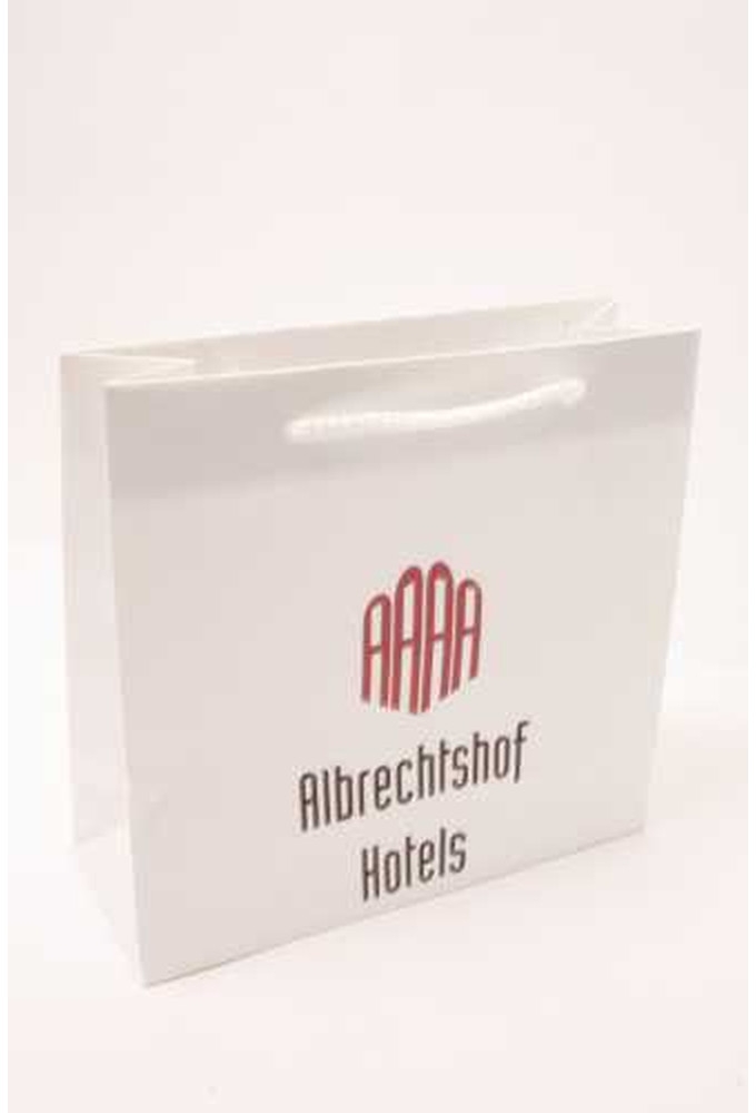 Kraft Tassen Bedrukken Met Logo 120GRAM & Koord 24x9x23cm