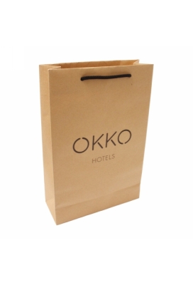 Kraft Tassen Bedrukken Met Logo 120GRAM & Koord 24x9x36cm A4 FORMAAT