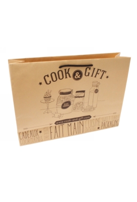 Kraft Tassen Bedrukken Met Logo 120GRAM & Koord 37x9x24cm