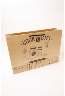 Kraft Tassen Bedrukken Met Logo 120GRAM & Koord 45x12x32cm A3 FORMAAT